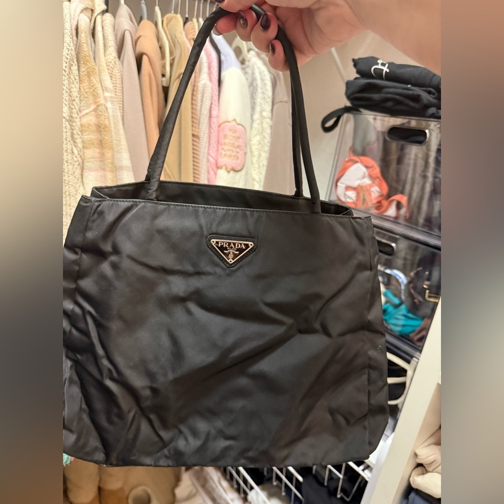 Prada Classic Black Tote Bag
